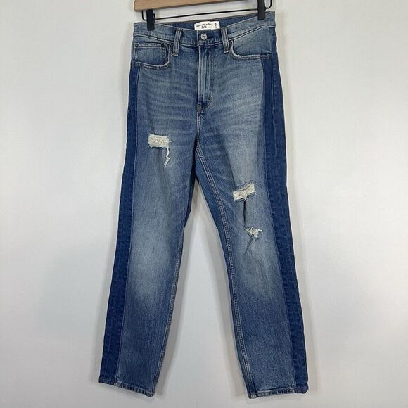 Abercrombie & Fitch The Mom High Rise Jeans 26|2R - Picture 2 of 5